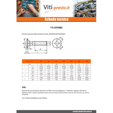 1 x Bullone (Venduto Con Dado) Testa Poelier Con Colletto Quadrato M12X240 Filettatura Parziale Elevata Resistenza Alla