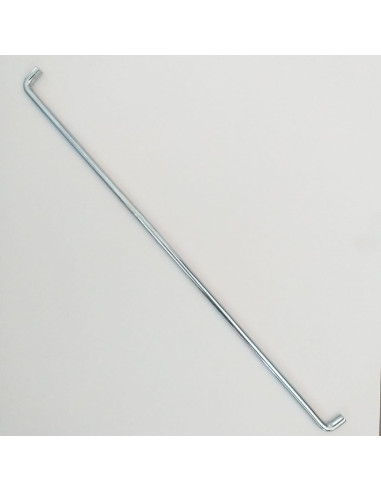 1 x Aste Zincate 6X342.5 GOMITO Esterno 90