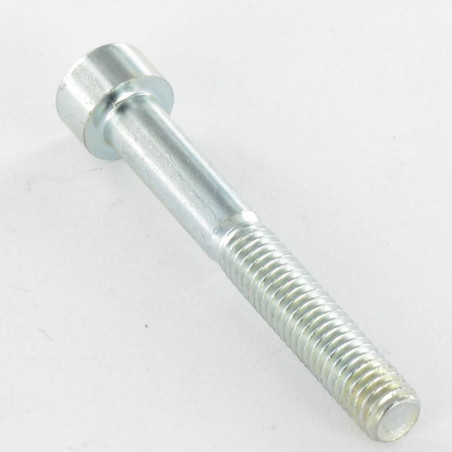 1 x Vite Per Metalli A Esagono Incassato M14X55 Filettata Su 40 Classe 8.8 Chiave Esagonale Da 12 Zincate