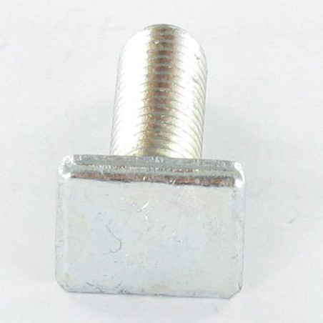 1 x Vite Per Metalli Testa Rettangolare M6X20 9,5X12X2 Zincate