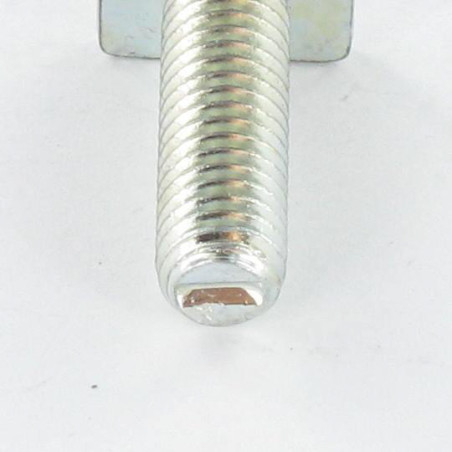 1 x Vite Per Metalli Testa Rettangolare M6X20 9,5X12X2 Zincate