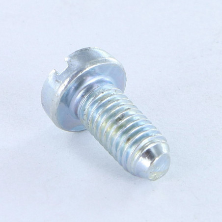 1 x Vite Per Metalli Testa Cilindrica Larga Con Intaglio M5X12 BP Zincate