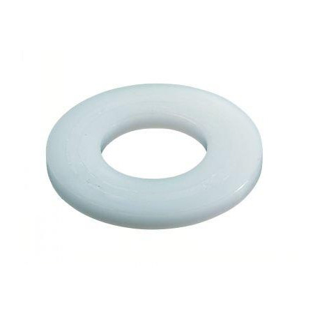 1 x Rondella Piatta naturale nylon M4X10X0.8 M
