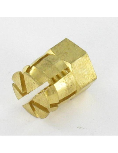 1 x Inserto Ottone 10X13 M8 Senza PALLA