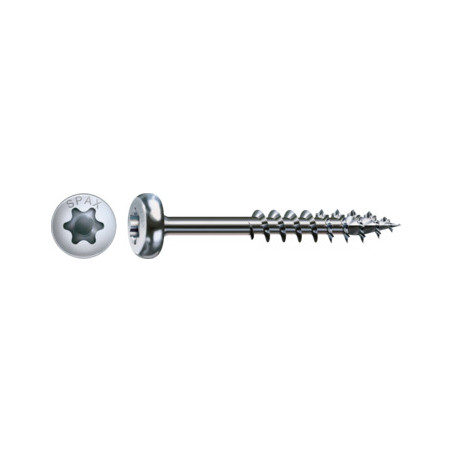 1 x Spax Viti Per Legno Testa Poelier T-STAR+ T30 WIROX 6X90 Filettata Su 61