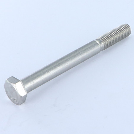 1 x Gambo Del Bullone Parzialmente Filettato Acciaio Inox A2 Testa Esagonale M8X55
