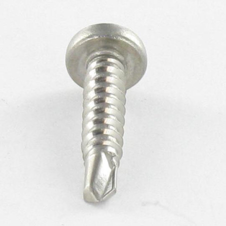 1 x Vite Autoperforante Testa Cilindrica Bombata T25 4,8X19 Acciaio Inox A2