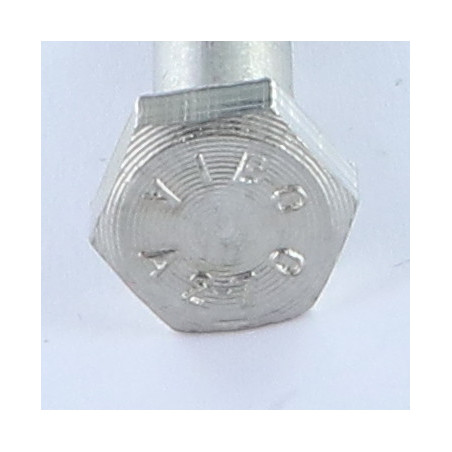 1 x Gambo Del Bullone Parzialmente Filettato Acciaio Inox A2 Testa Esagonale M8X36 Filettata Su 15