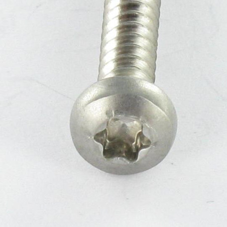 1 x Vite Per Lamiera testa bombata larga 4,2 x 35 Acciaio Inox A2 T20 Punta Pilota