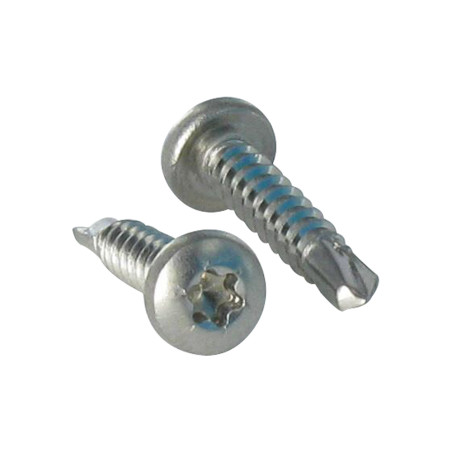 1 x Vite Autoperforante Testa Cilindrica Bombata T20 4.2X32 Acciaio Inox A2