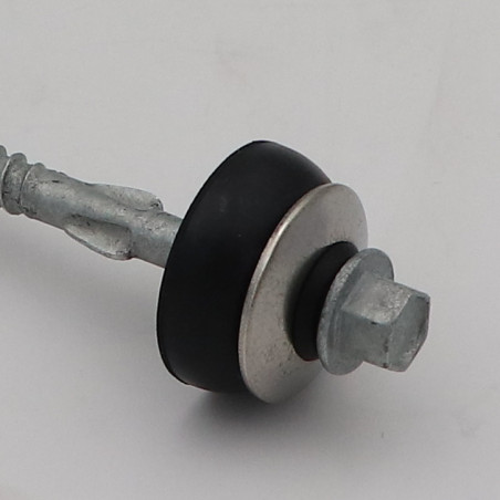 1 x Vite Autoperforante Testa Esagonale 6,5X105 cut Chiodo Anti-Spacco 17 Elevata Resistenza Alla Corrosione Acciaio