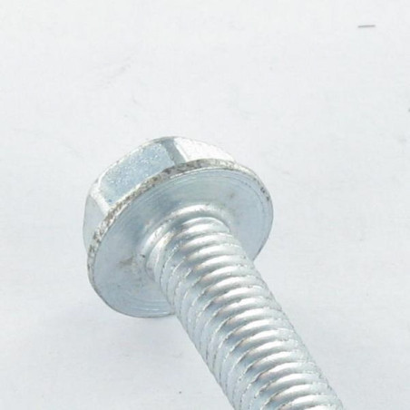 1 x Vite Autofilettante Testa Esagonale Flangia Liscio M8X16 Zincate