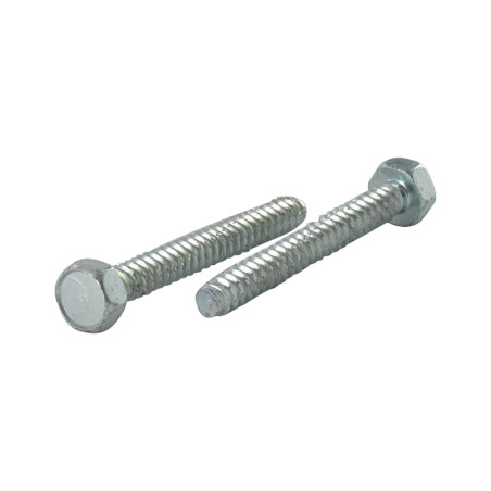 1 x Vite Per Lamiera Autofilettante Testa Esagonale 6,3 x 100 Acciaio Inox A2 Zincate