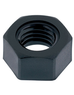 Dado nailon negro Esagonale M2