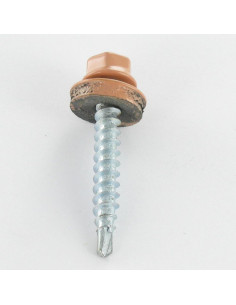 Vite Autoperforante Testa Esagonale 4.8X35 Rondella Di... 2