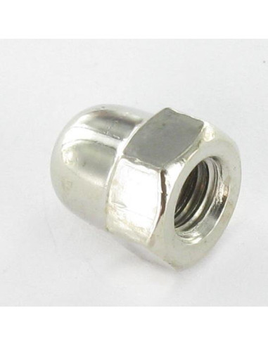 1 x Dado cieco M12 Acciaio Nichel