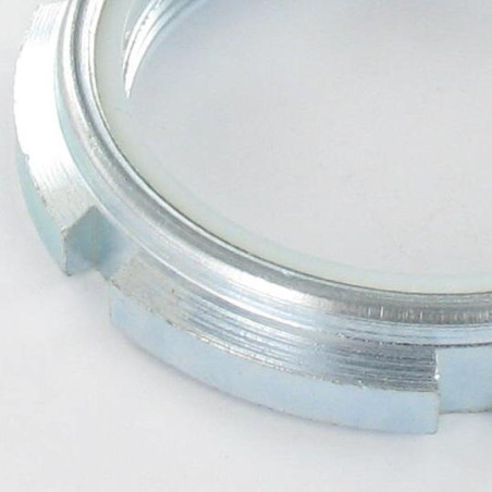 1 x Dado autobloccante con TACCHE Zincate M10 Passo 75