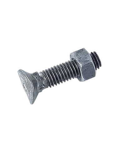 1 x Bullone (Venduto Con Dado) Testa Poelier...