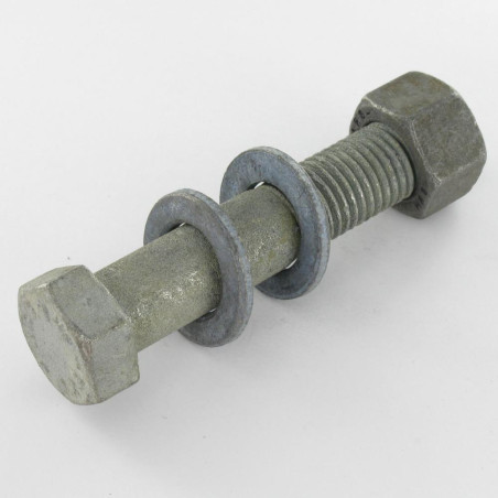 50 x Bullone (Venduto Con Dado) Elevata Resistenza M16X40 2 Rondella Classe 8.8 Elevata Resistenza Alla Corrosione Acciaio