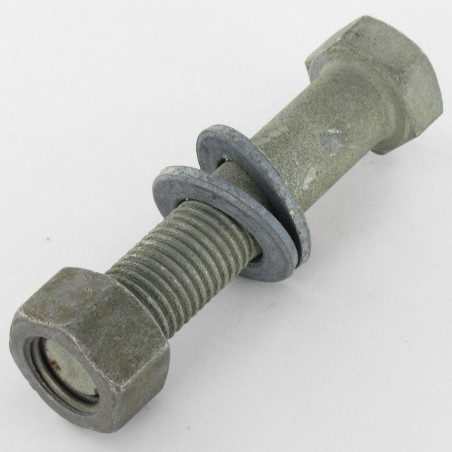20 x Bullone (Venduto Con Dado) Elevata Resistenza M20X80 2 Rondella Classe 8.8 Elevata Resistenza Alla Corrosione Acciaio