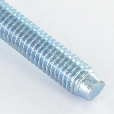 1 x Vite Per Metalli Piatta Pozy M6X35 Punta A Tronco Di Cono Zincate