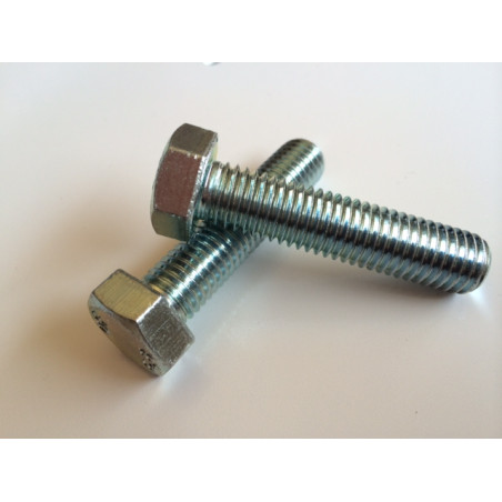 1 x Vite Per Metalli Testa Esagonale 1 1/4" X 2" Unc/Bsw Passo Inglese Whitworth Grado 5 Zincate