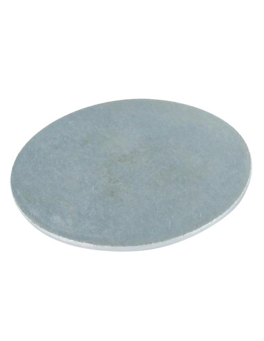1 x Rondella/Disco senza foro 50X3 Acciaio Grezzo