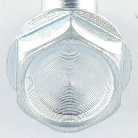 1 x Vite Autofilettante Testa Esagonale Flangia Dentellata M10X40 Zincate