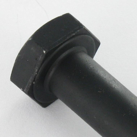 1 x Gambo Del Bullone Parzialmente Filettato Testa Esagonale M18X110 Classe 8.8 Passo Fino Passo 150 Acciaio Grezzo