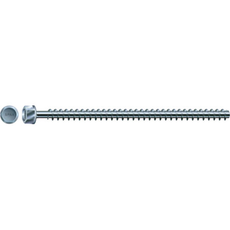 1 x Barra Filettata Testa Esagonale 16X1400 Zincate
