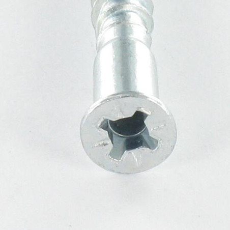 1 x Vite Autoperforante Confirmat Testa Forata Pozi PZ6 7X50 SS Dentellato Zincate