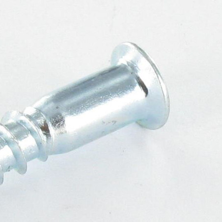 1 x Vite Autoperforante Confirmat Testa Forata Esagono Incassato 5X50 SS Dentellato Zincate