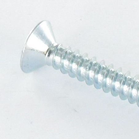 1 x Vite Autoperforante Testa Forata Quadrato 3,9X25 Ingombro quadrato 2 Zincate