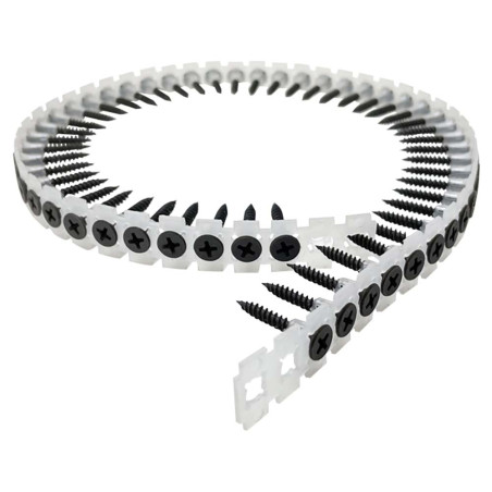 1 x 50 viti per cartongesso per pistola Acciaio Fosfato 3,5X55
