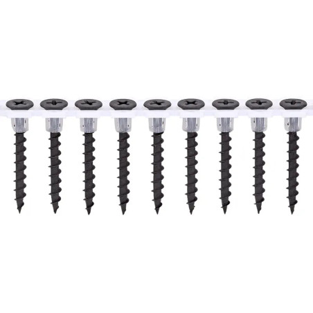 1 x 50 viti per cartongesso per pistola Spax GIX-B 3,9X45 Acciaio Fosfato