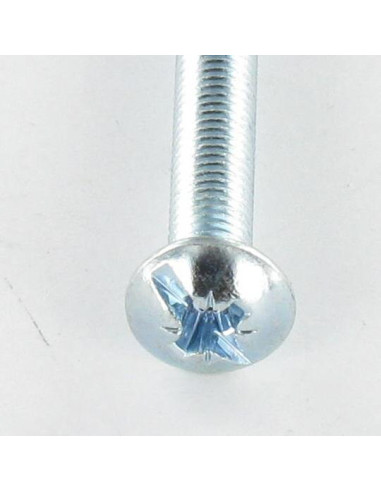 1 x Vite Per Metalli Testa Bombata Large Pozi...