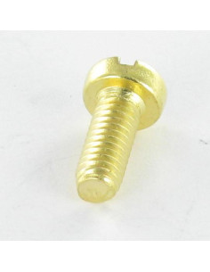 Vite Per Metalli Ottone Testa Cilindrica Con Intaglio M6X20 2