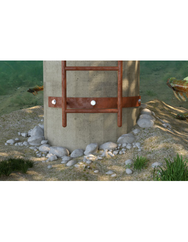 1 x Barra Filettata Fischer RGM con FOCA M8X110...