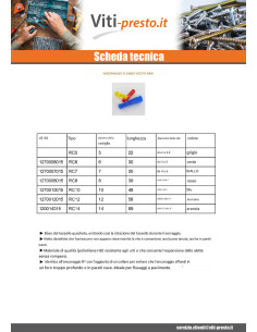Tassello Con Flangia RAM RC 14X69 ARANCIA 2
