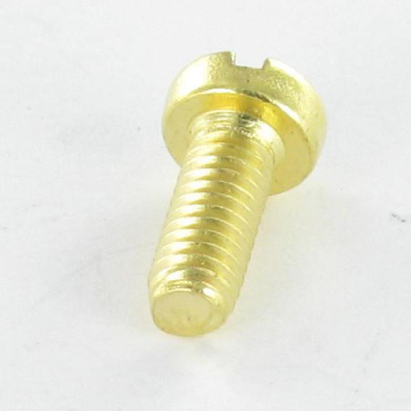 1 x Vite Per Metalli Ottone Testa Cilindrica Con Intaglio M4X40