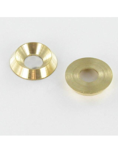 1 x CIOTOLA Vite PIENO M3 Ottone 1094