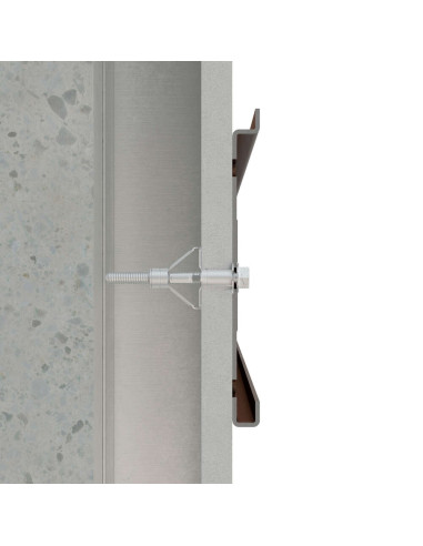 1 x Tassello metallico per cartongesso Con Vite...