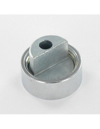 1 x Fissaggio Ottone Cromato +BASE Zamak Per...
