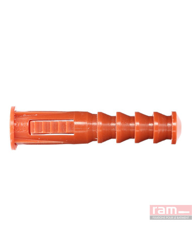 1 x Tassello con Flangia RAM RC 12X58 Marrone