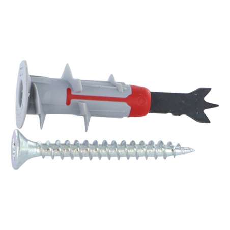 1 x Tassello DOPPIA LAMA Fischer Con Vite 4,5X40