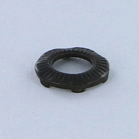 1 x Rondelle Di Contatto con NICOT M4 Acciaio Zincato Nero