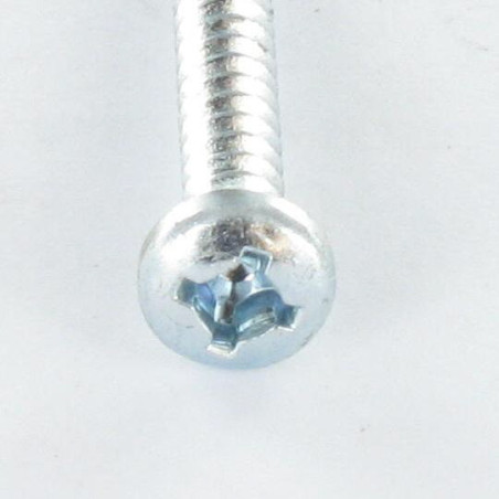1 x Vite Autoperforante Testa Cilindrica Bombata Phillips 3,5X22 SQ1/ Phillips 2 Zincate