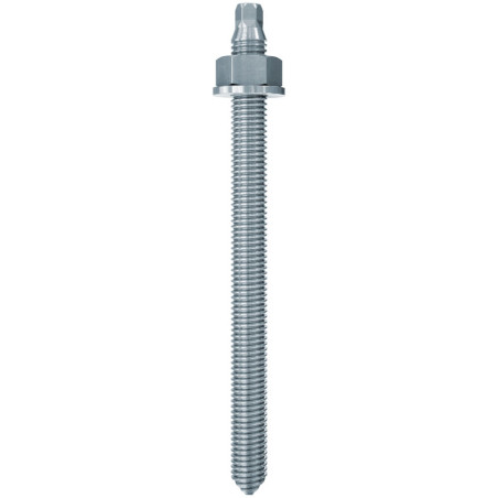 1 x Barra Filettata Fischer RGM con FOCA M16X250 Zincate