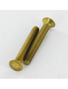 Vite Per Metalli Ottone Testa Forata Senza Intaglio M4X30