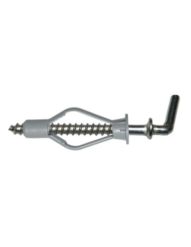 1 x Tassello Nylon 8X40 Con Gancio CORTO...